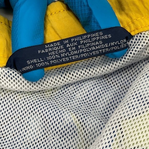 Tommy Hilfiger Swim Trunks Seashell Starfish Print Board Shorts Size L VINTAGE - Picture 6 of 6